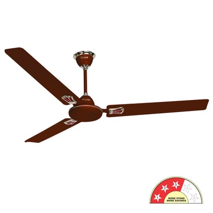 Rico Oric 1200mm 48" BEE 3 Star Rating Ceiling Fan CF808 (Brown)