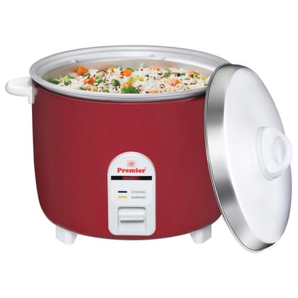 Premier Electric Rice Cooker - 2.2 Ltr, Maroon