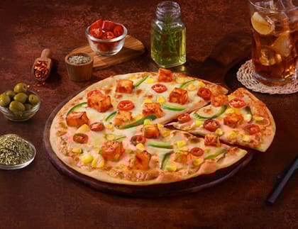 Peri Peri Paneer Pizza [7" Regular]