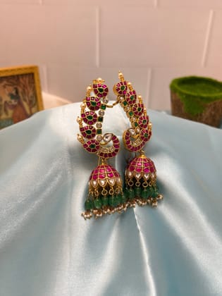 Jadau Earcuff Earring Jhumka 1115