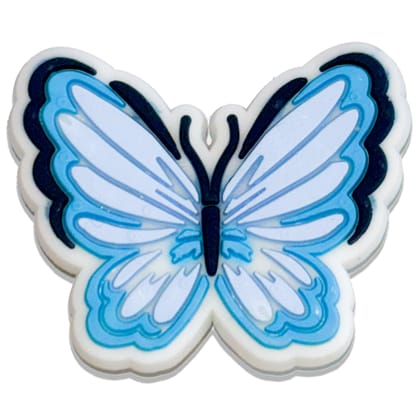 🦋 Blue Butterfly : Shoe Charm