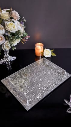 Silver Sequins: Standard Tray