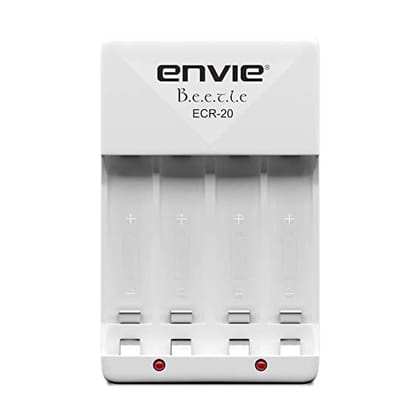 ENVIE (ECR-20) Charger for AA & AAA Rechargeable Batteries