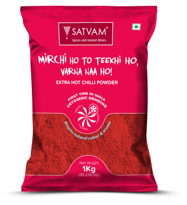 Satvam Extra Hot Chilli Powder_1kg