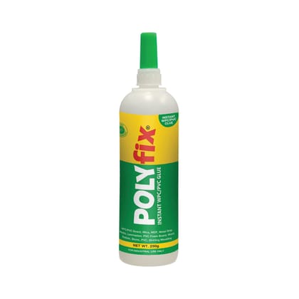 Polyfix WPC Gel Glue:  Adhesive for Modular Kitchen and Bathroom Vanity Applications - 250g