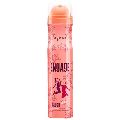 Engage Bodylicious Deodorant Spray - Blush, Long Lasting Fragrance, For Women, 150 Ml