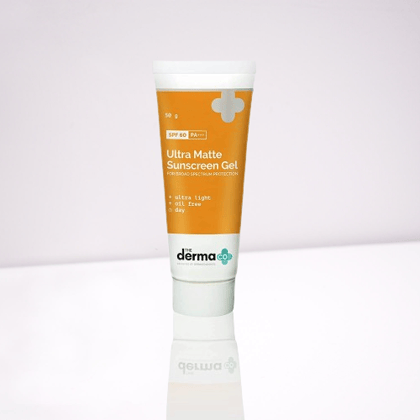 The Derma Co. Ultra Matte Sunscreen Gel With SPF 60 PA+++ (50g)