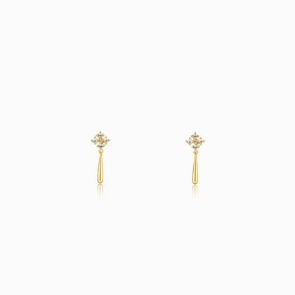 Golden Classy Drop Earrings