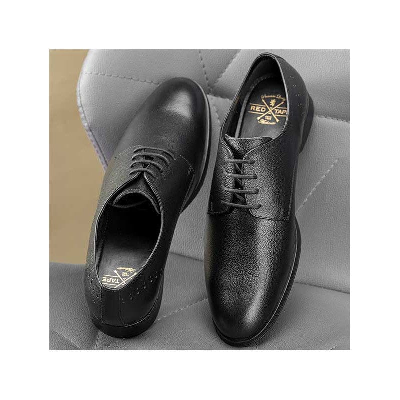 Red Tape Genuine Leather Formal Dress Shoes for Men Soft Cushioned Insole Slip ResisTance Dynamic