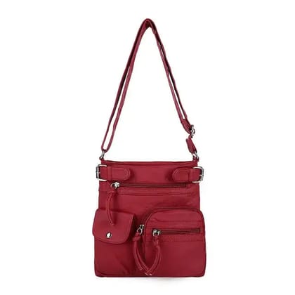 Waterproof Tote Bags-Red A