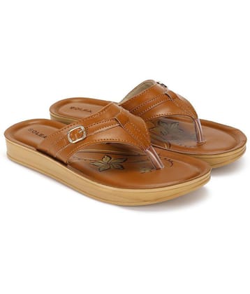 Paragon Tan Floater Sandals - None