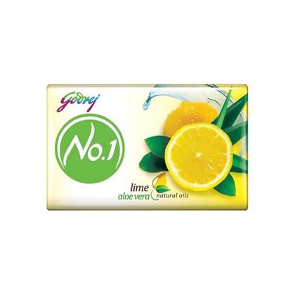 Godrej No.1 Bathing Soap - Lime & Aloe Vera, (Pack Of 4), 150 gm Pack