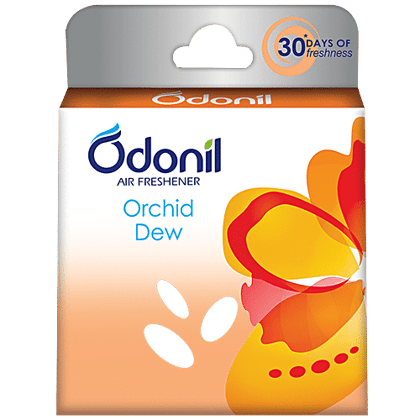 Odonil Bathroom Air Freshener Blocks - Orchid Dew, 48 g