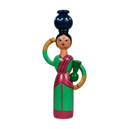 Lacquerware Double Pot Lady