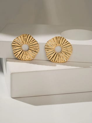 Circular Statement Earring