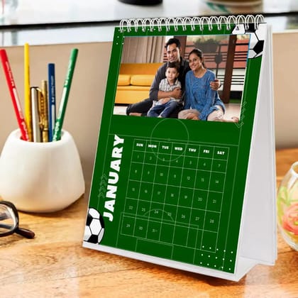 Personalised Photo Calendar-GOAL GETTER / 6"x 8" Desktop Calendar