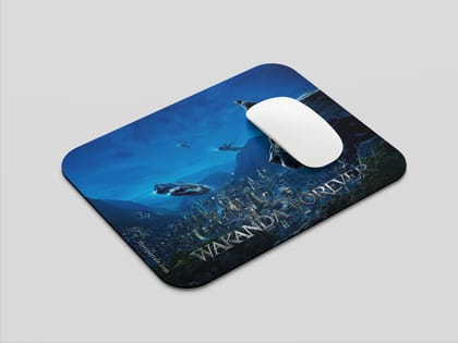 "WAKANDA FOREVER: BLACK PANTHER" Mousepad Enhance Your Workspace with Style