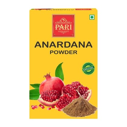 Pari Pure Fresh Anardana Powder - Rich in Flavor Aroma Natural Organic Dried Pomegranate Seed Powder Perfect for Preparing Snacks Dishes Available in 50 gm