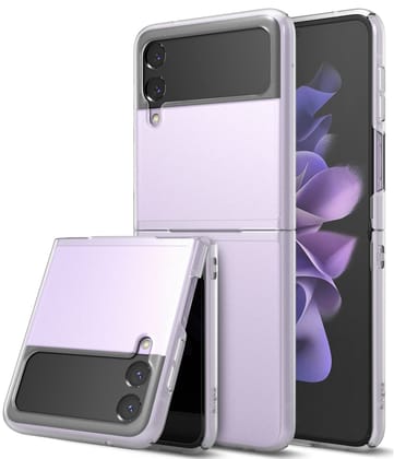 Samsung Galaxy Z Flip 3 Back Cover Case | Slim-Matte Clear