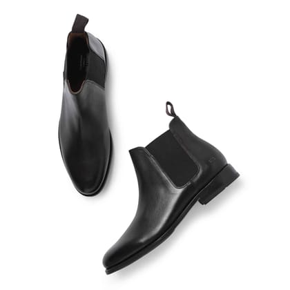 GORDON & BROS BROWN MEN CHELSEA BOOTS