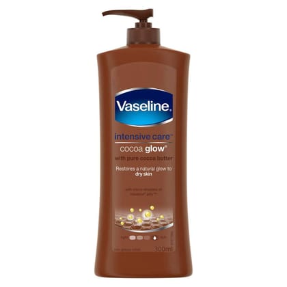 Vaseline Intensive Care Cocoa Glow Body Lotion, 300Ml