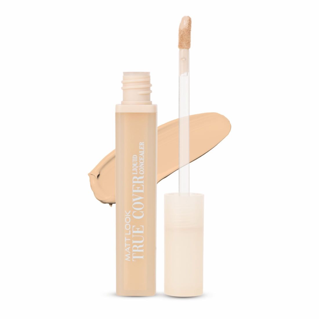 Mattlook True Cover Liquid Concealer, Full Coverage Crease Free, Blendable Formula-Shade-15