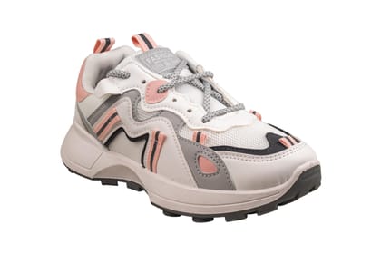 Comfort Walk Ladies Grey Sports Shoe-Grey / 3