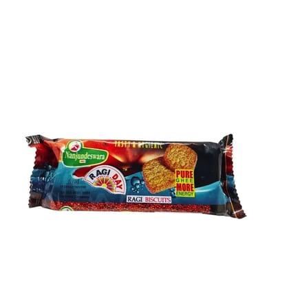 Raagi Biscuits (75Gm) - Sri Nanjundeshwara