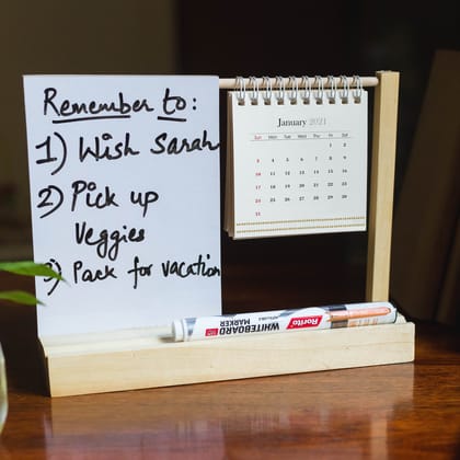 IVEI Warli Desk Calendar with Whiteboard