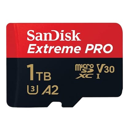 SanDisk Extreme Pro 1TB microSDXC UHS-I, V30, 200MB/s Read, 140MB/s Write, Memory Card for 4K Video on Smartphones, Action Cams and Drones