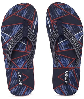 Paragon Navy Mens Thong Flip Flop - None