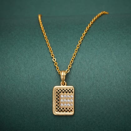 Shining Gold Necklace chain For Women and Girls