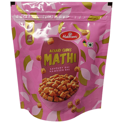 Haldiram Achari Cubes Mathi, 170 gm