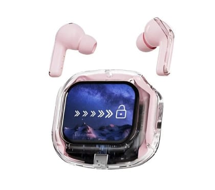 Display wireless earbuds