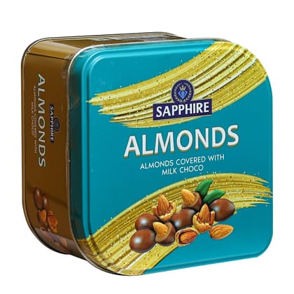 Sapphire Almonds Covered With Milk Choco, 90 gm