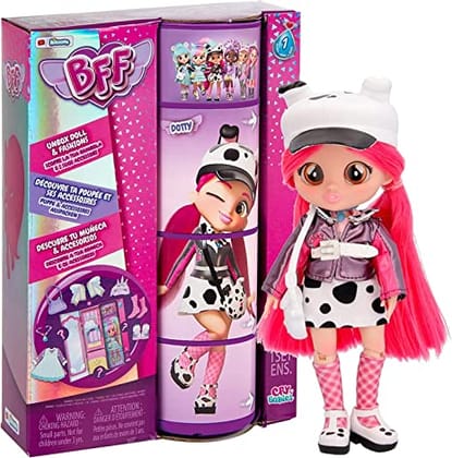 Surprises BFF Doll with 9+ Surprises Including Outfit and Accessories (Dotty)