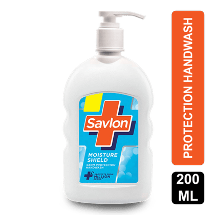 Savlon Moisture Shield Protection Handwash, 200 ml Bottle