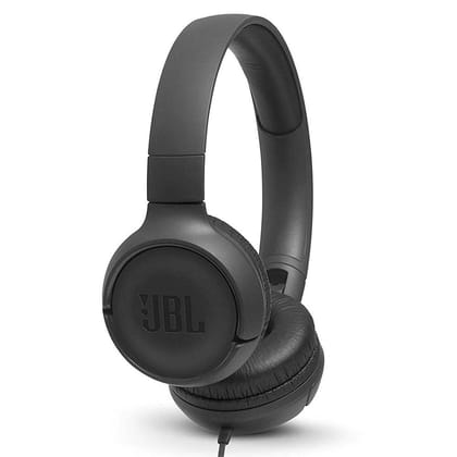 JBL T500 On Ear Headphones With Mic-JBL T500 On Ear Headphones With Mic