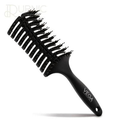 Vega Professional Flexi Hair Brush - Minimize Breakage & Static, Detangle & Style