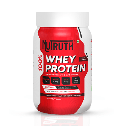 100% Whey Protein - Belgium Chocolate-Belgium Chocolate