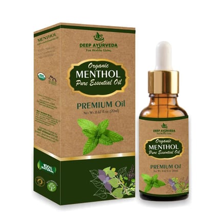 Menthol Pure Essential Oil (Mentha Arvensis) | 20ml