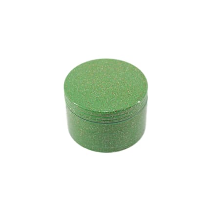 RHINO Green Glitter Herb Grinder - 50mm