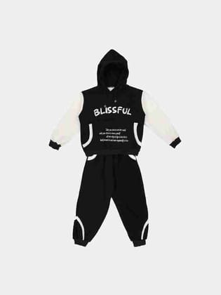 ALBION BOYS WINTER BLACK TRACK SUIT