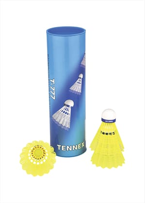 Badminton Nylon Shuttlecock T-777 (Pack of 6) - Tournament Level