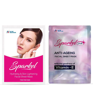 Sparkel - Anti-Aging Sheet Mask For Combination Skin ( Pack of 1 )