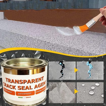 SP Transparent Crack Seal Agent | Waterproof Adhesive Seal Crack For Surface, Cement, Steel, Marble, Wood, Metal |Adhesive Glue (200ML)  by RETHYAM TECHNOLOGIES