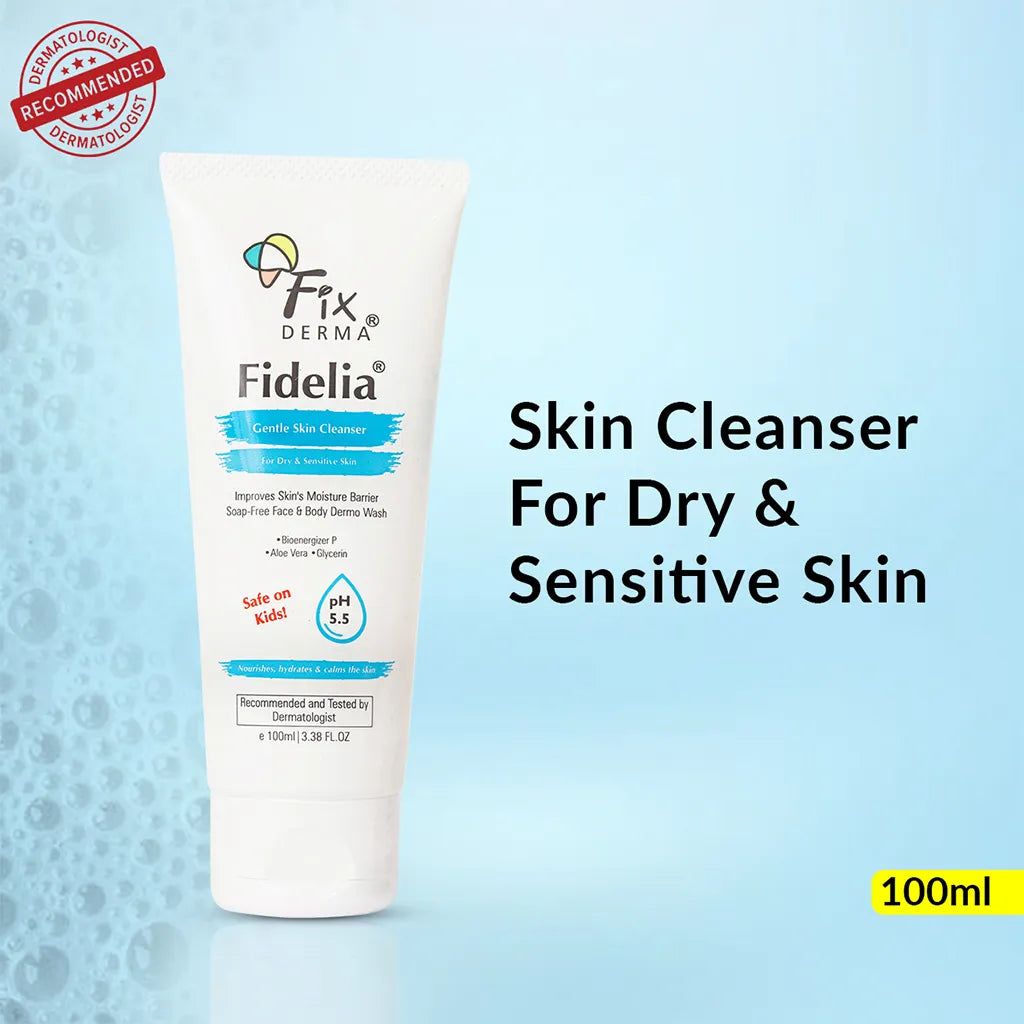 Fidelia Gentle Skin Cleanser 100ml-100ml