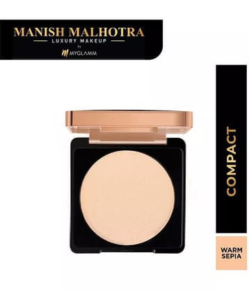 MyGlamm Manish Malhotra Beauty Skin Awakening Compact-Warm Sepia-9gm