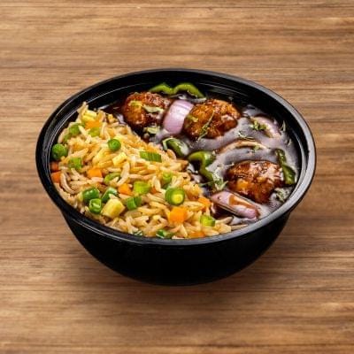 Chicken Manchurian Bowl