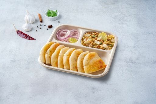 Chicken Haleem & Kulcha Thali